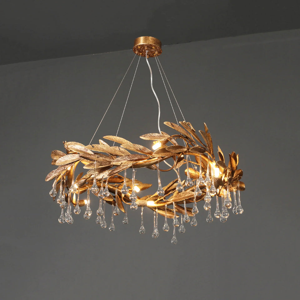 Gold chandelier - additional view 16