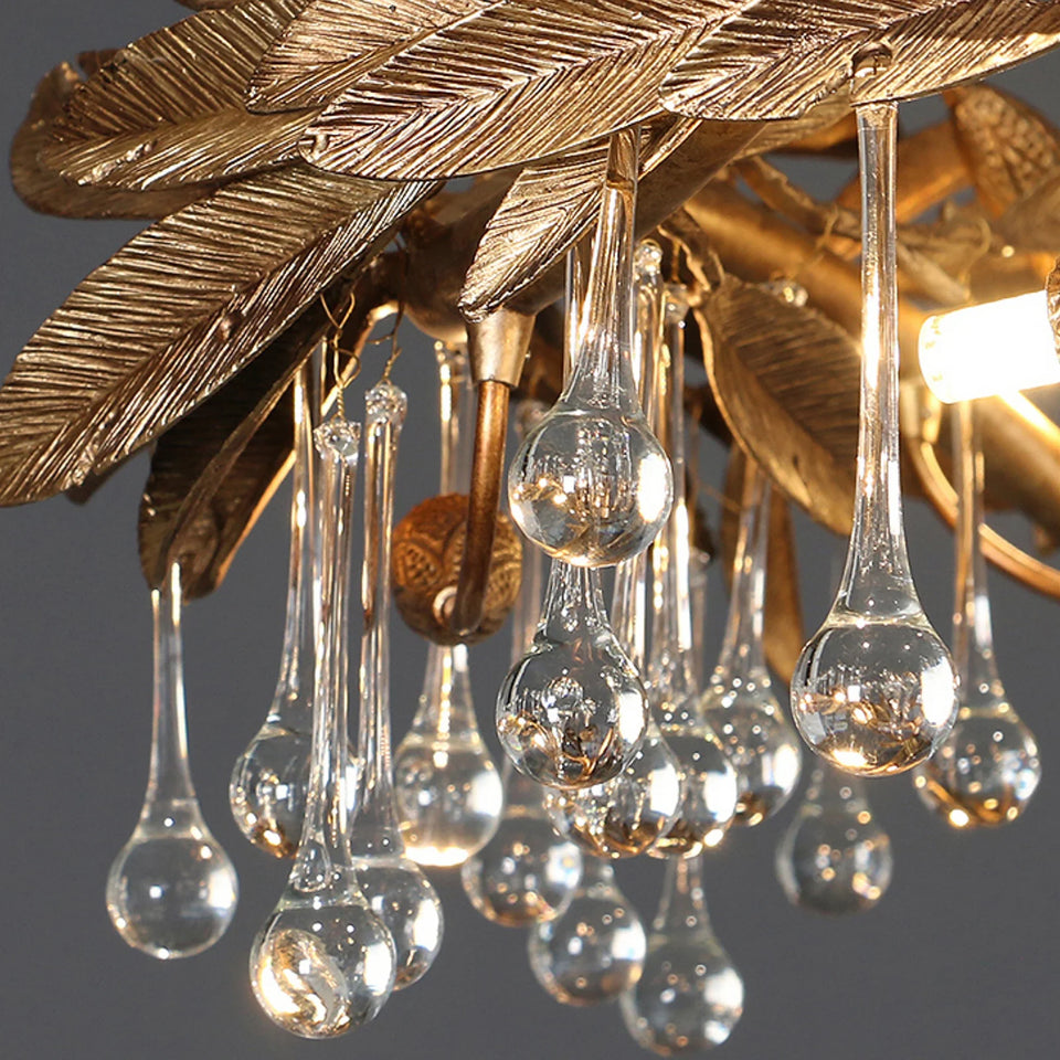 Gold chandelier - additional view 14