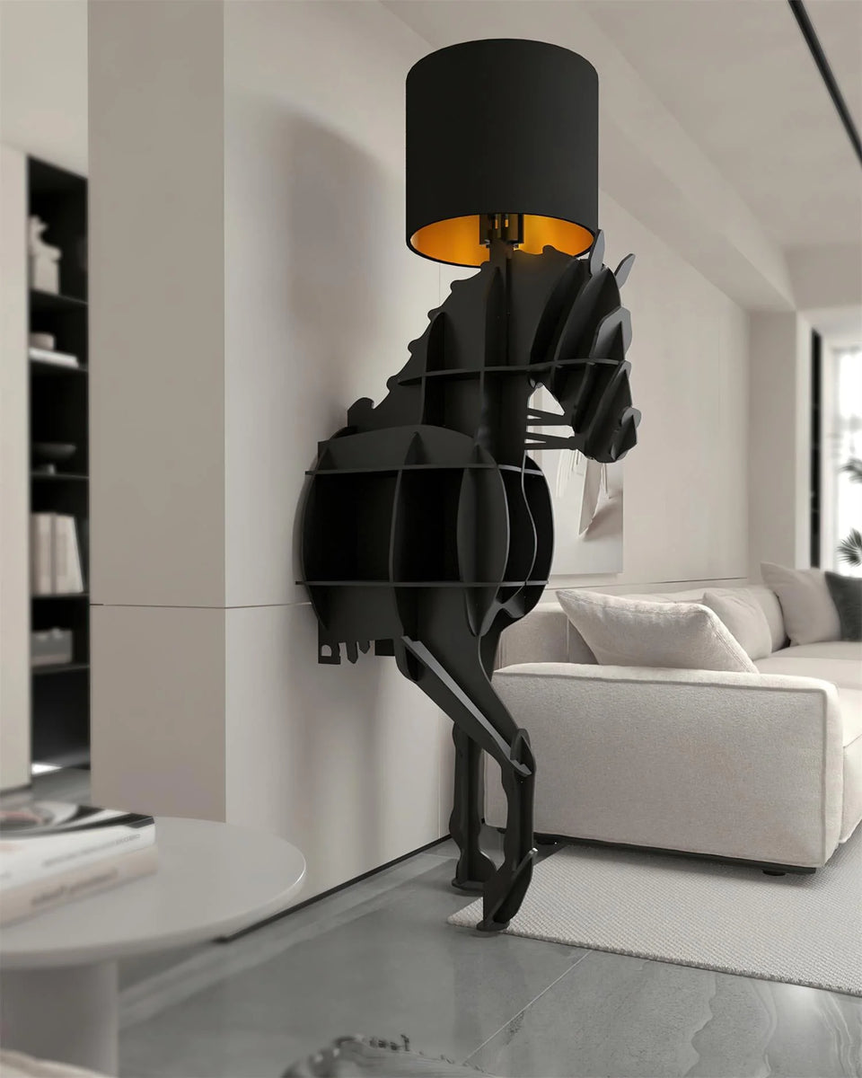 floor lamp - top view