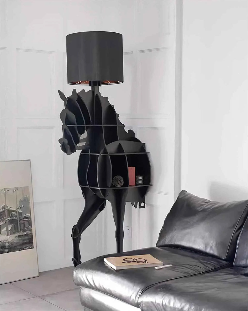 floor lamp - back view