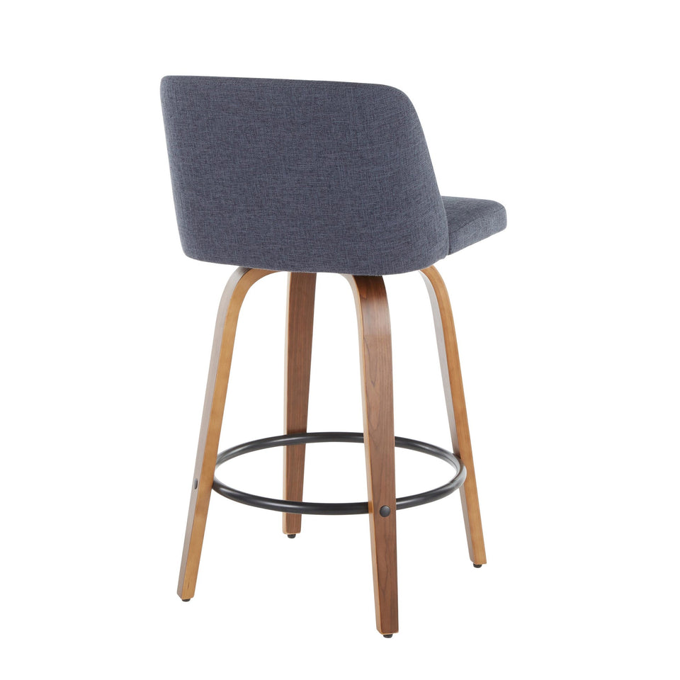 Toriano 26" Fixed-Height Counter Stool - Set of 2