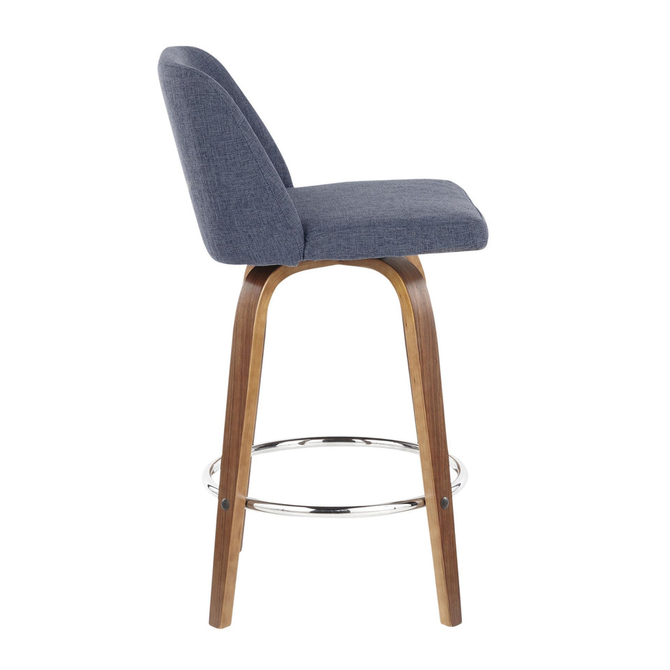 Toriano 26" Fixed-Height Counter Stool - Set of 2