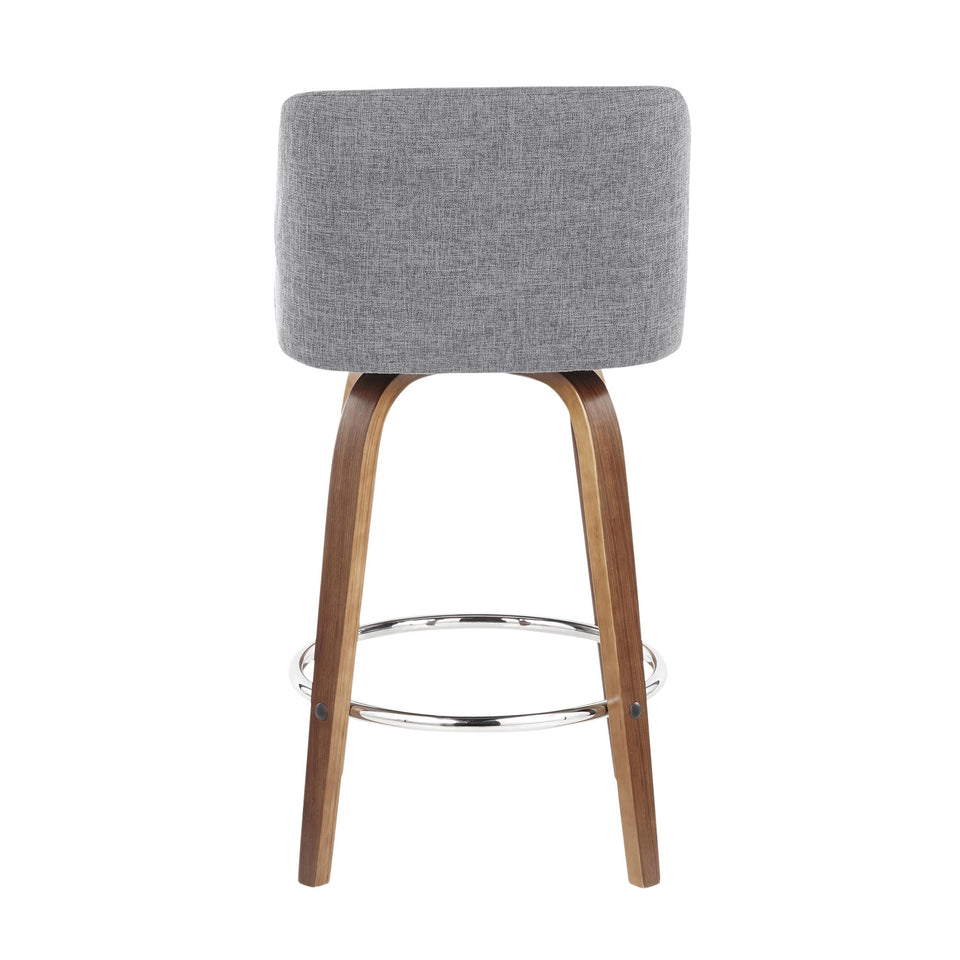 Toriano 26" Fixed-Height Counter Stool - Set of 2