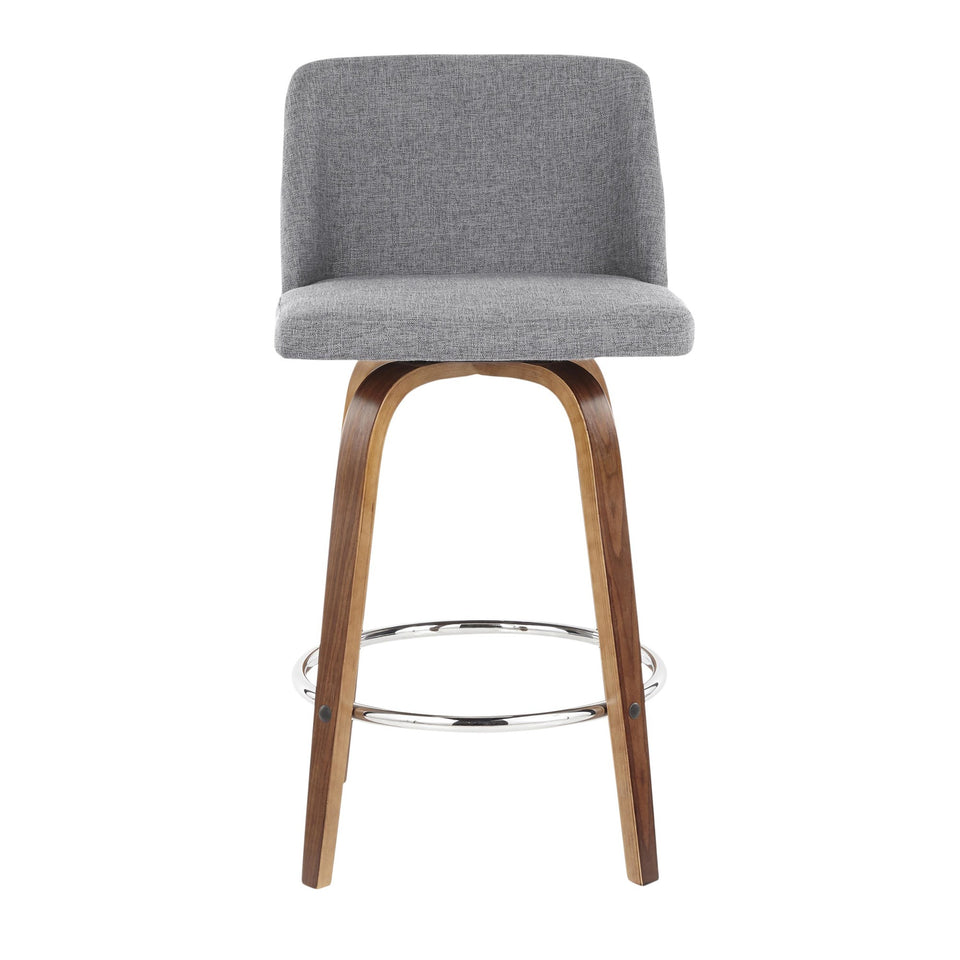 Toriano 26" Fixed-Height Counter Stool - Set of 2