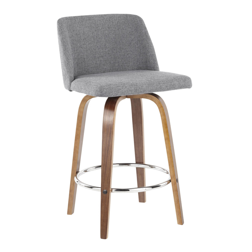 Toriano 26" Fixed-Height Counter Stool - Set of 2