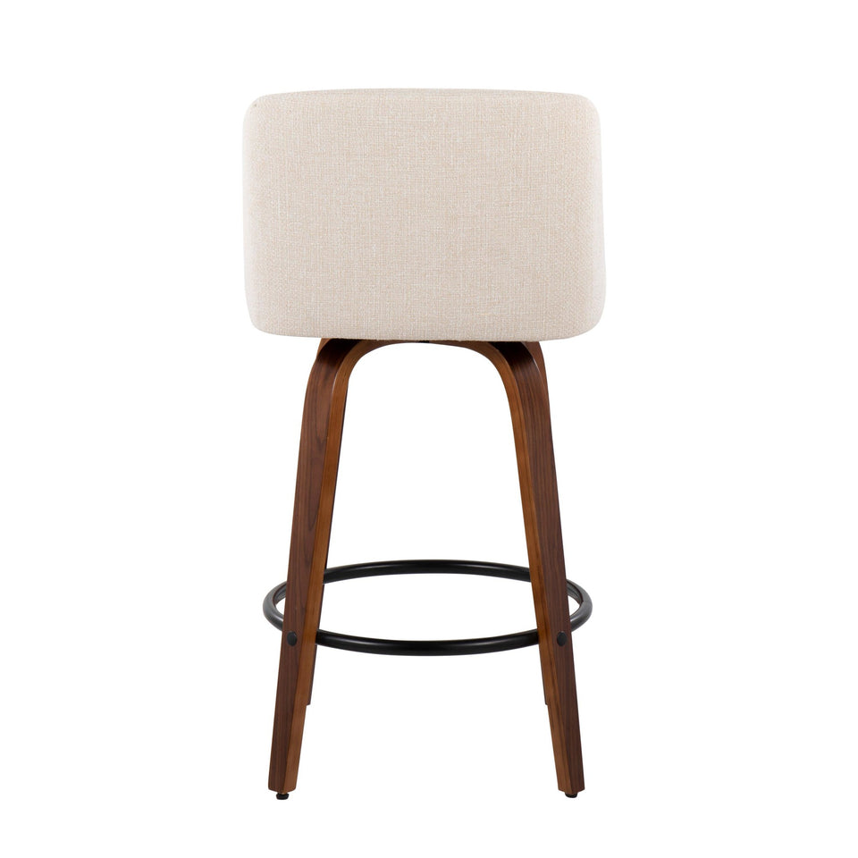 Toriano 26" Fixed-Height Counter Stool - Set of 2