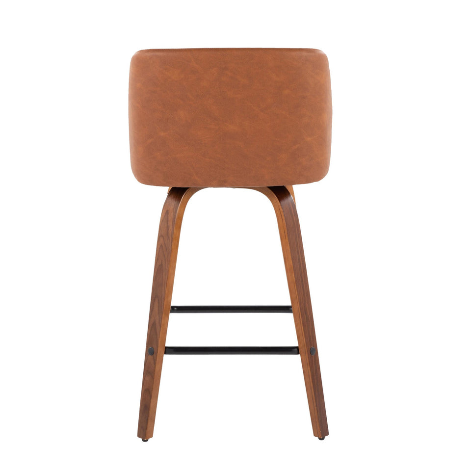 Toriano 26" Fixed-Height Counter Stool - Set of 2