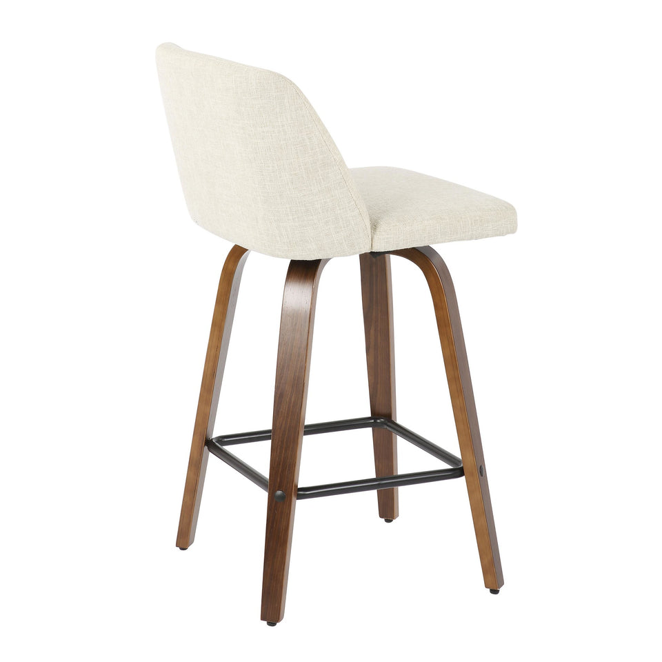 Toriano 26" Fixed-Height Counter Stool - Set of 2