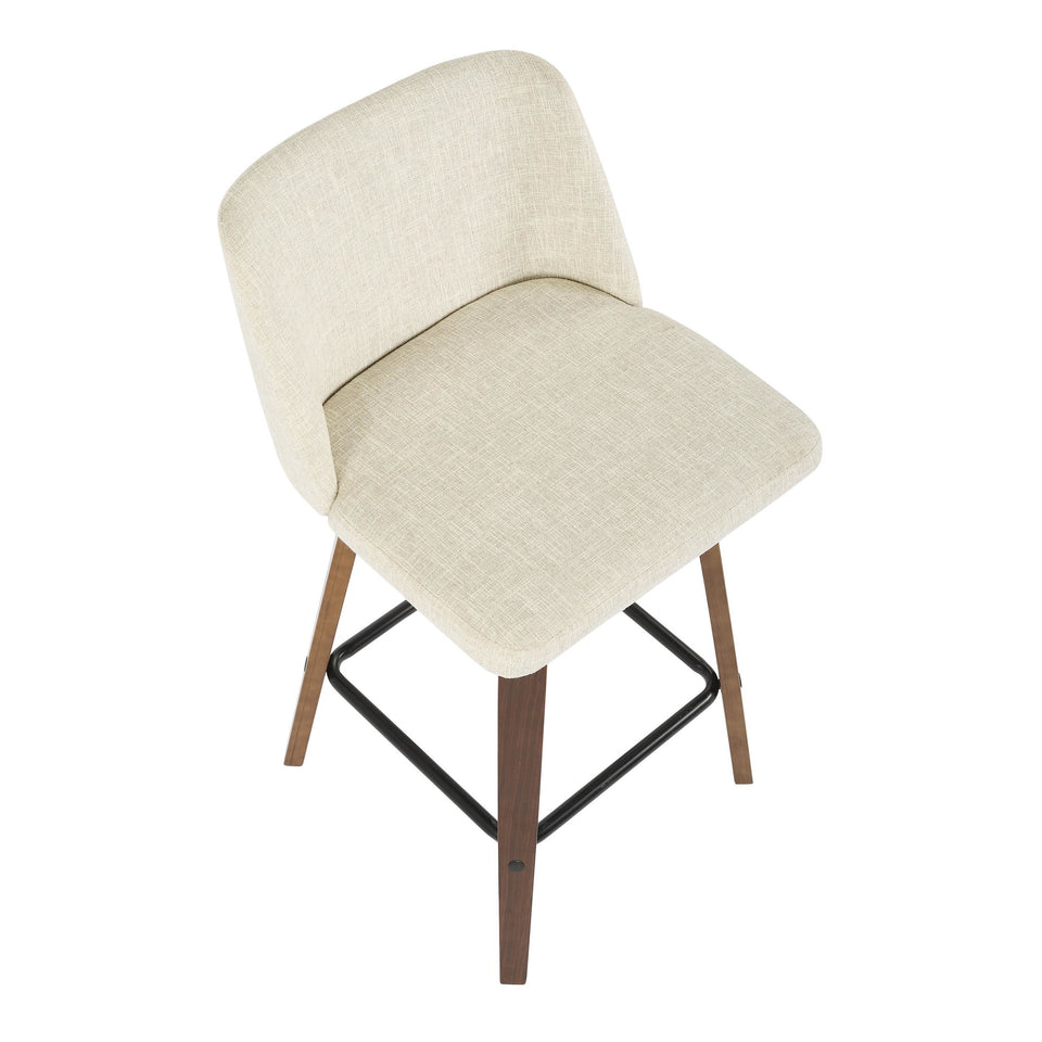 Toriano 26" Fixed-Height Counter Stool - Set of 2