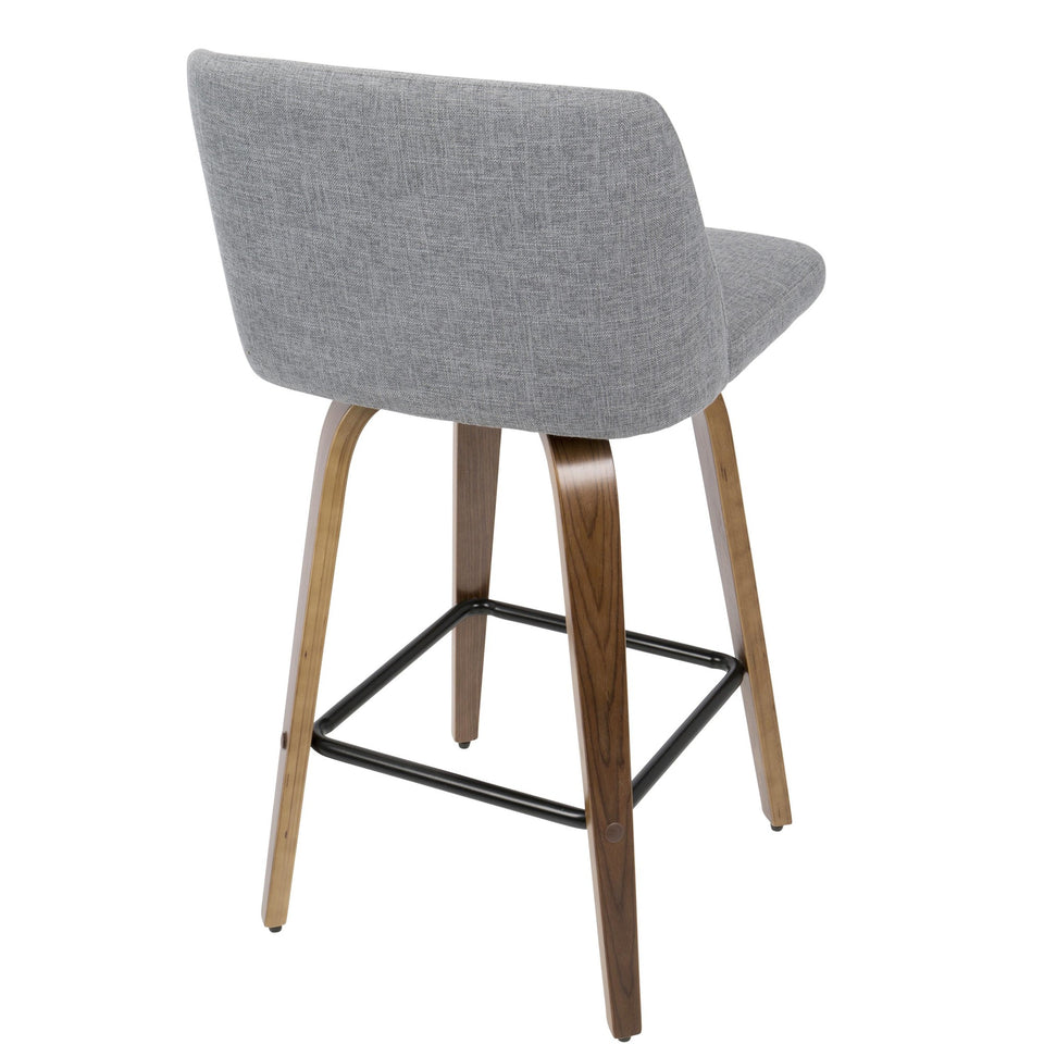Toriano 26" Fixed-Height Counter Stool - Set of 2