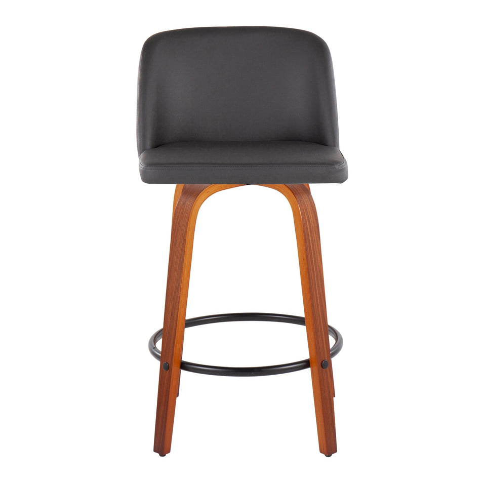 Toriano 26" Fixed-Height Counter Stool - Set of 2