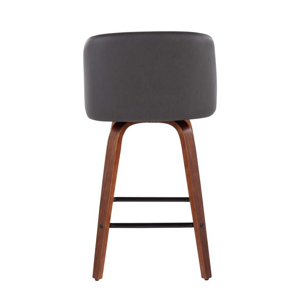 Toriano 26" Fixed-Height Counter Stool - Set of 2