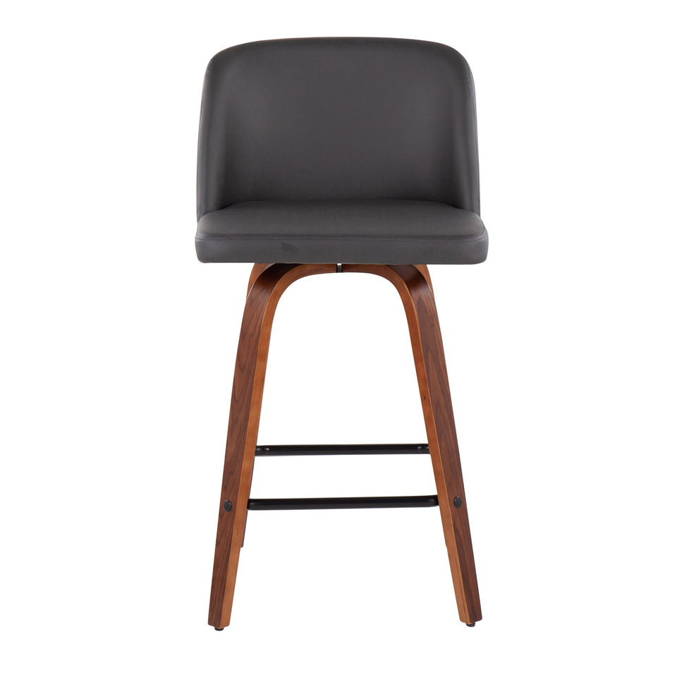 Toriano 26" Fixed-Height Counter Stool - Set of 2