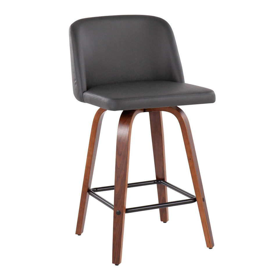Toriano 26" Fixed-Height Counter Stool - Set of 2