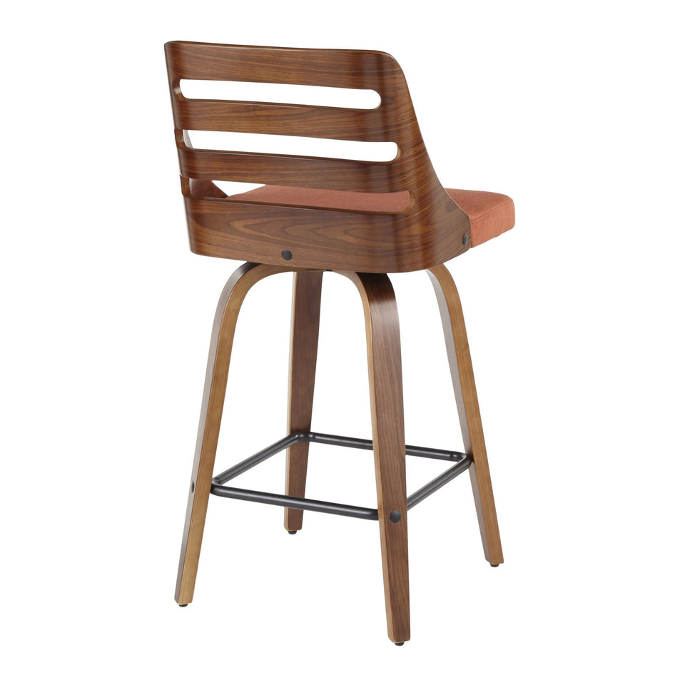 Trevi 26'' Fixed-Height Counter Stool - Set of 2