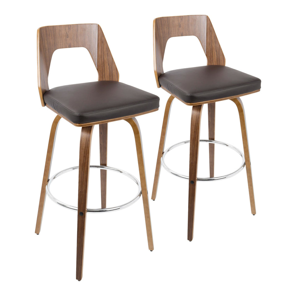 Trilogy 30" Fixed-Height Barstool - Set of 2