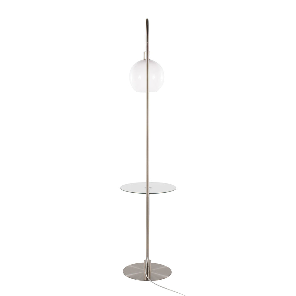Trombone 71" Floor Lamp with Table