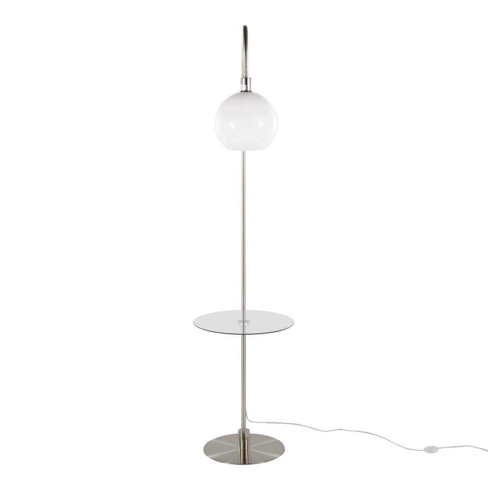 Trombone 71" Floor Lamp with Table