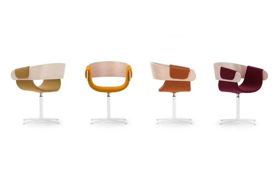 Kay Swivel Pedestal Chair