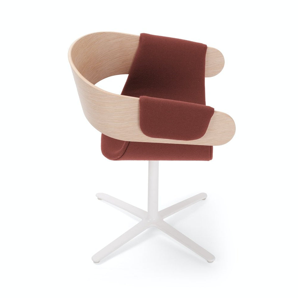 Kay Swivel Pedestal Chair