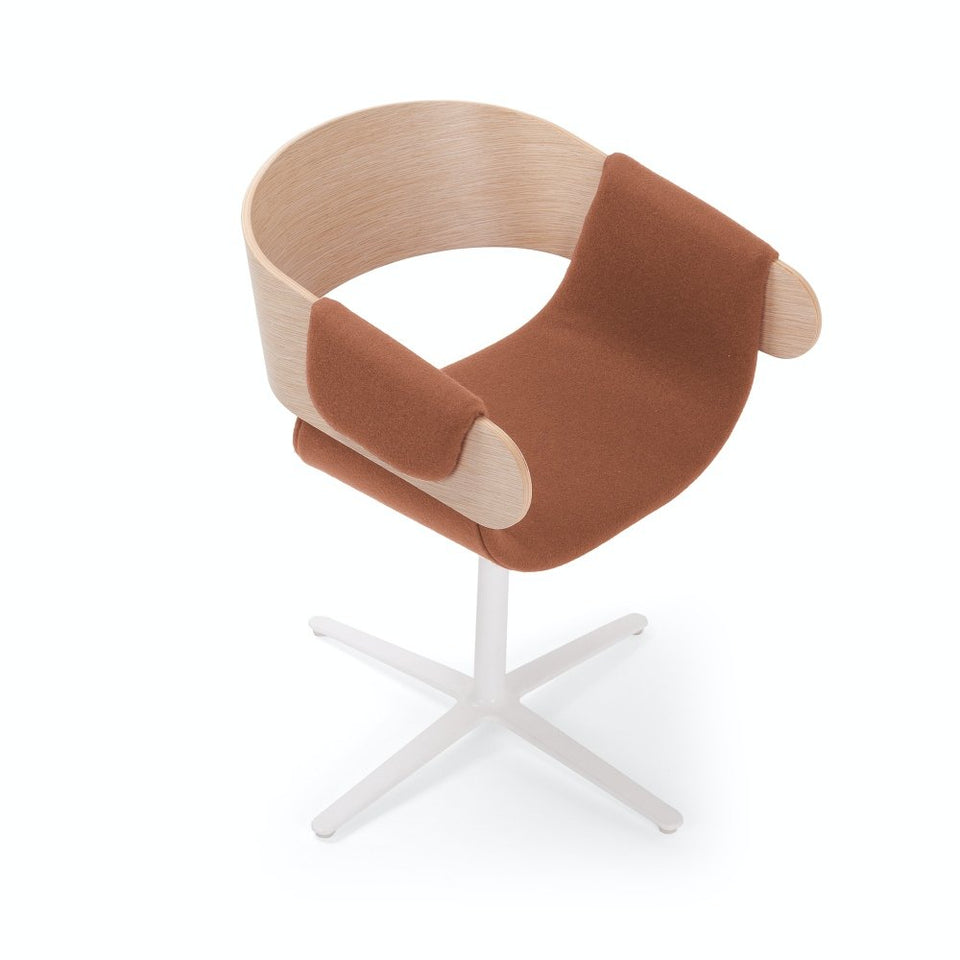 Kay Swivel Pedestal Chair