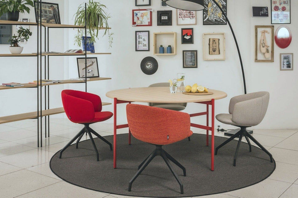 Not Chair Swivel Cast Aluminum Base