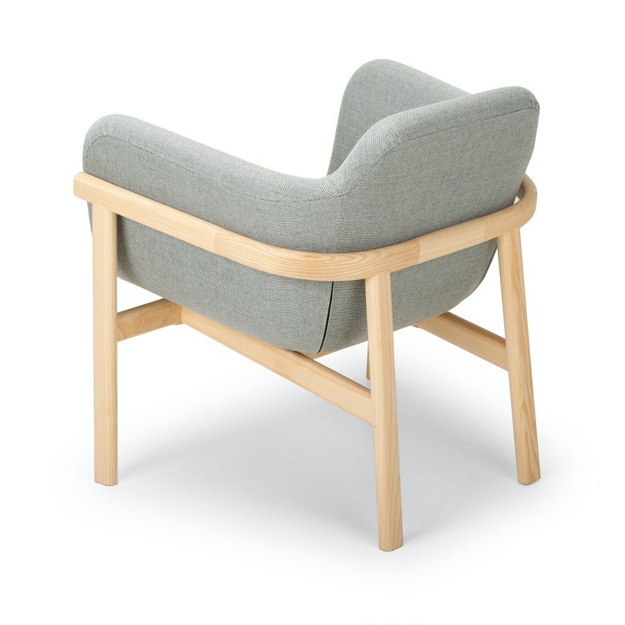 Slight Armchair Wood Frame
