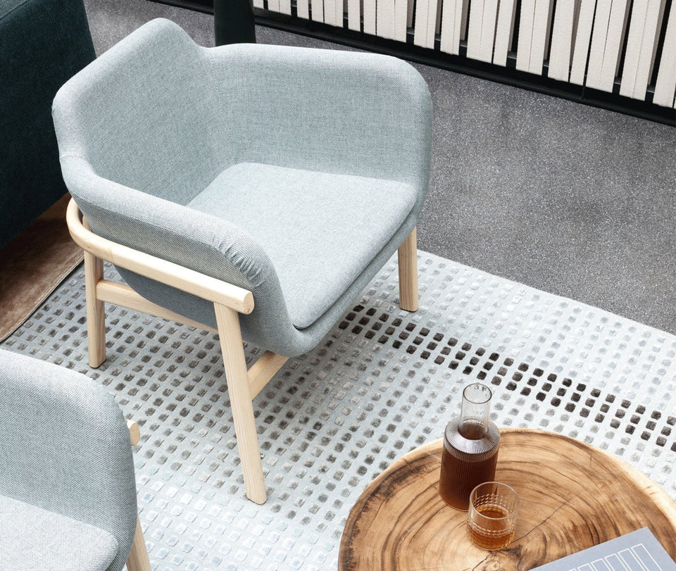 Slight Armchair Wood Frame