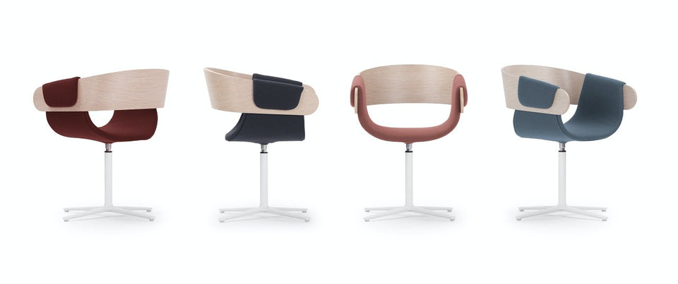 Kay Swivel Pedestal Chair