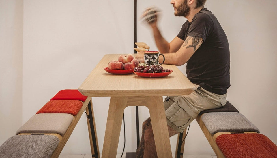 E-Quo Bench Upholstered