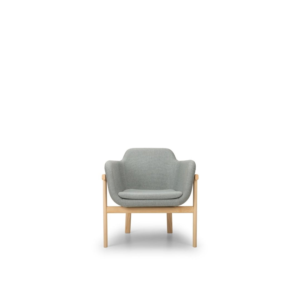 Slight Armchair Wood Frame