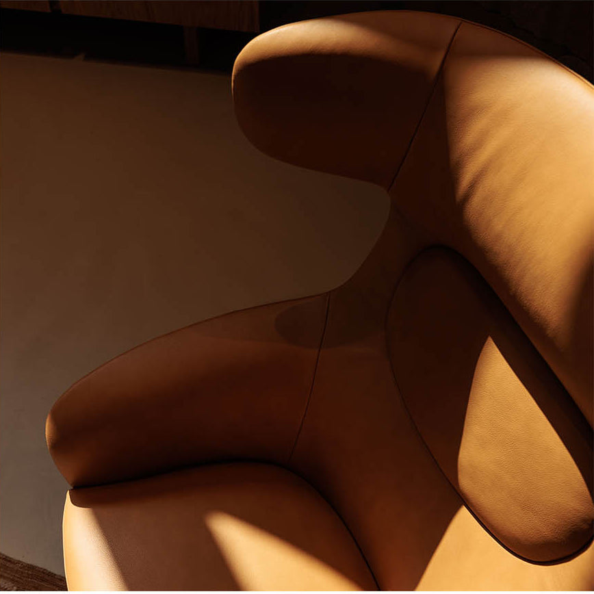 Ahkka Swivel Wingback Lounge Chair