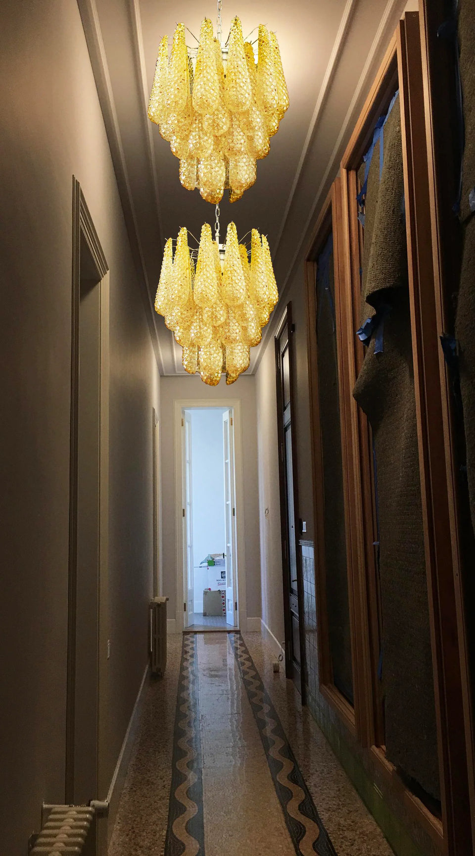 glass chandelier - additional view 10