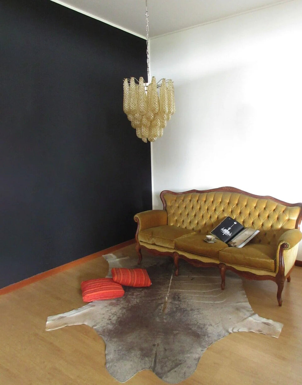 glass chandelier - lifestyle setting