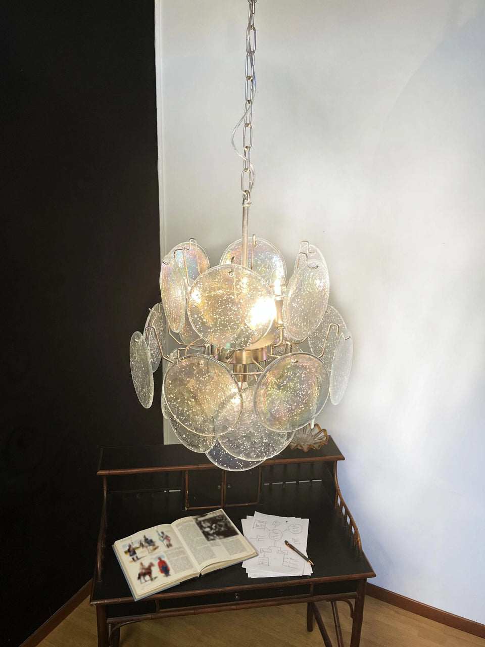 glass chandelier - additional view 17