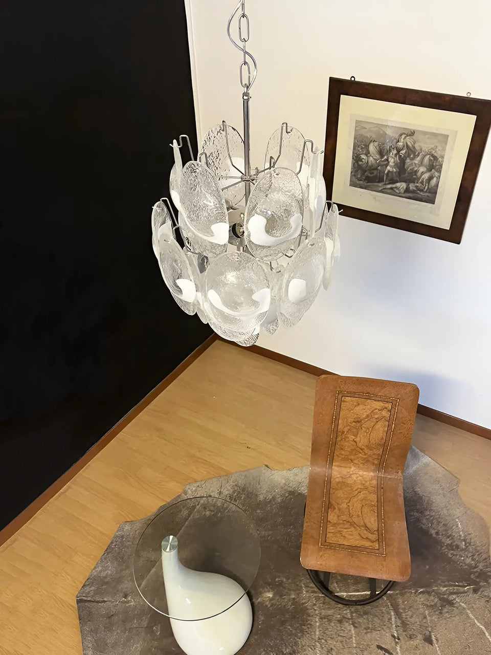 glass chandelier - additional view 9