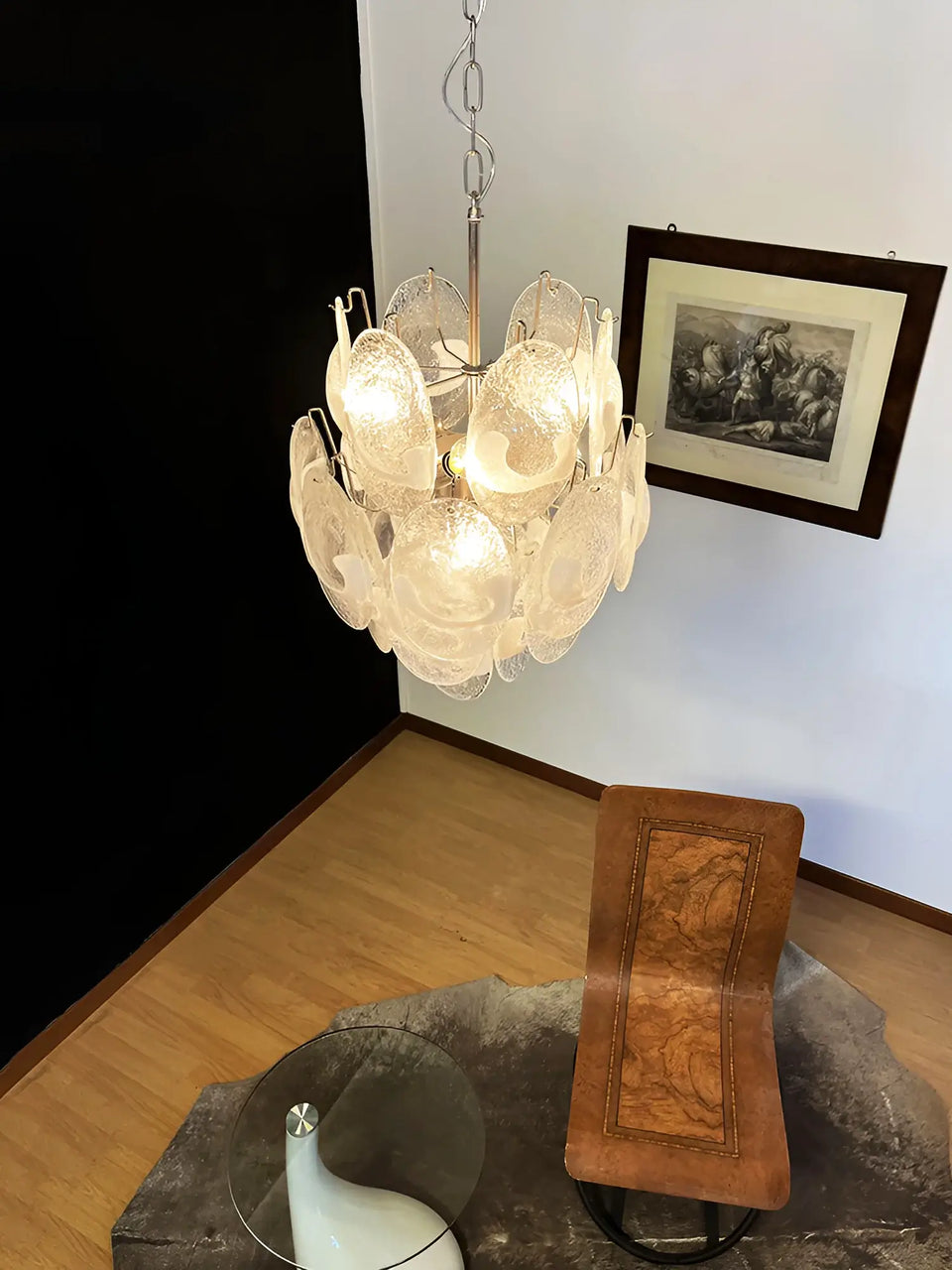 glass chandelier - additional view 8