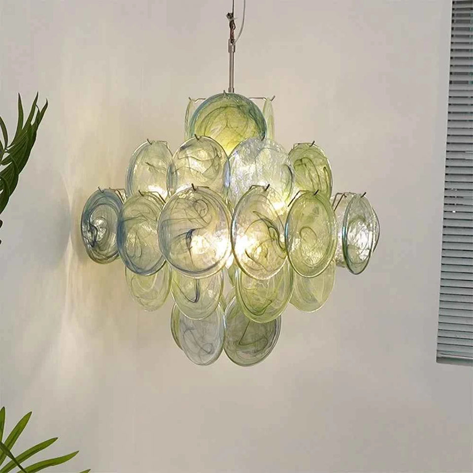 chandelier - side angle view