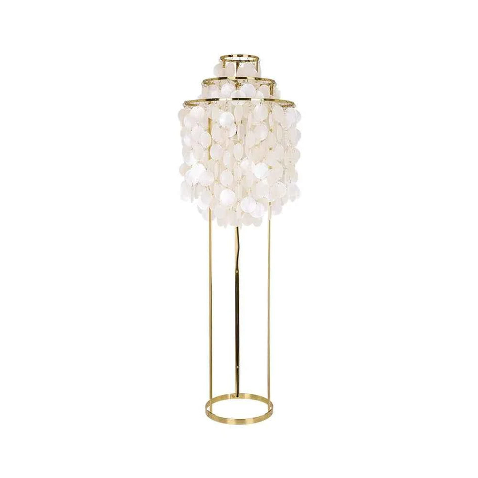 Vintage Shell Floor Lamp