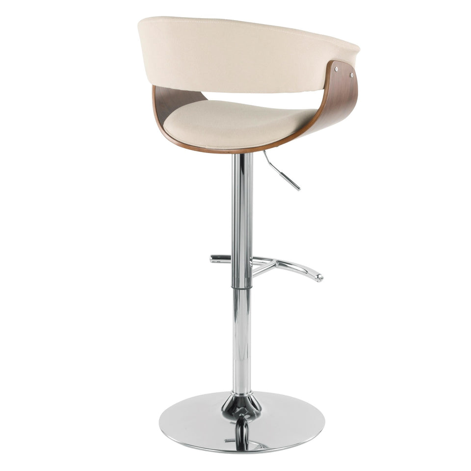 Vintage Mod Adjustable Barstool - Set of 2