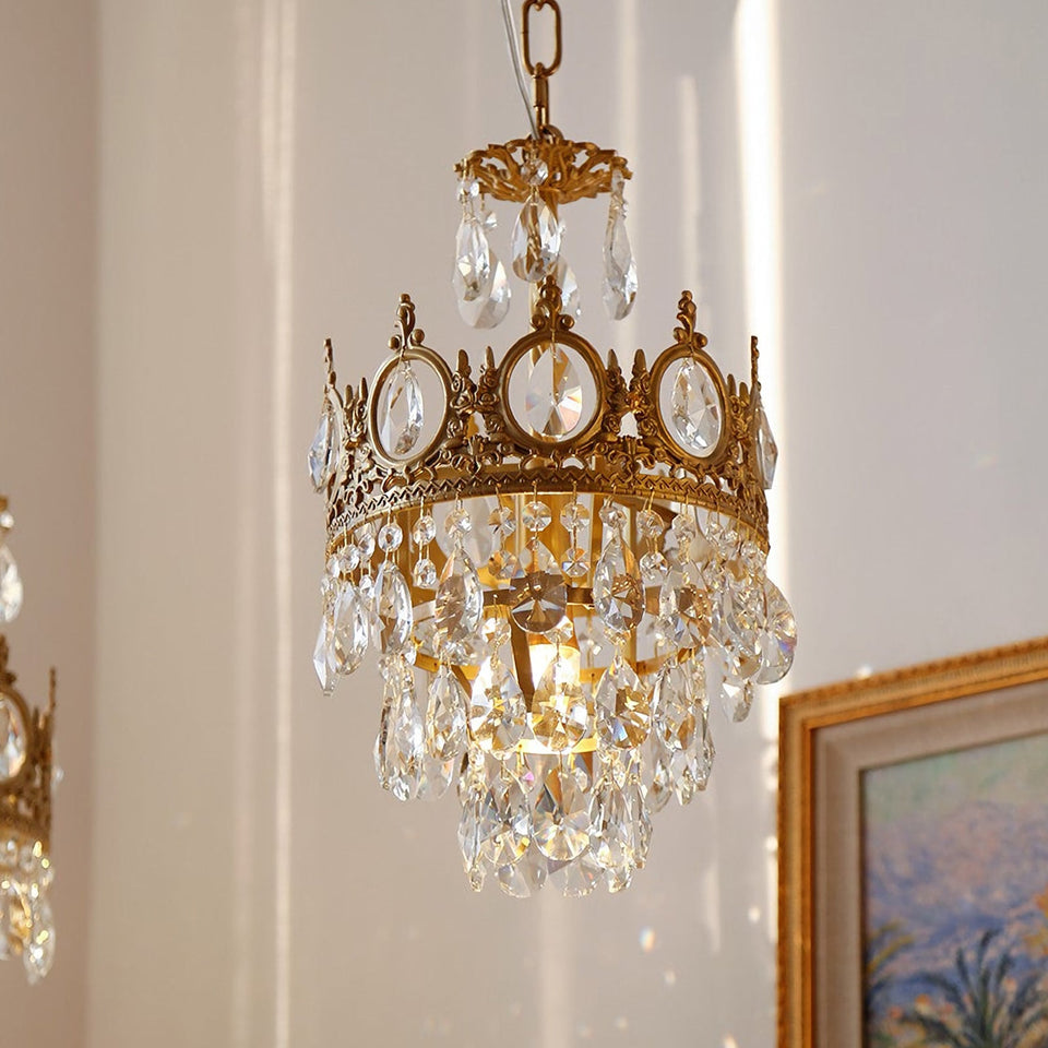 Vintage Crystal Chandelier