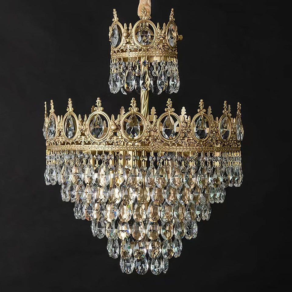 Vintage Crystal Chandelier