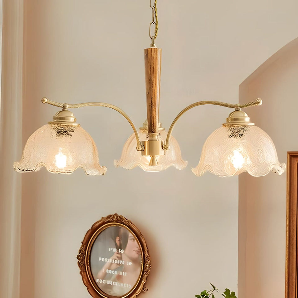 Gold chandelier - additional view 8