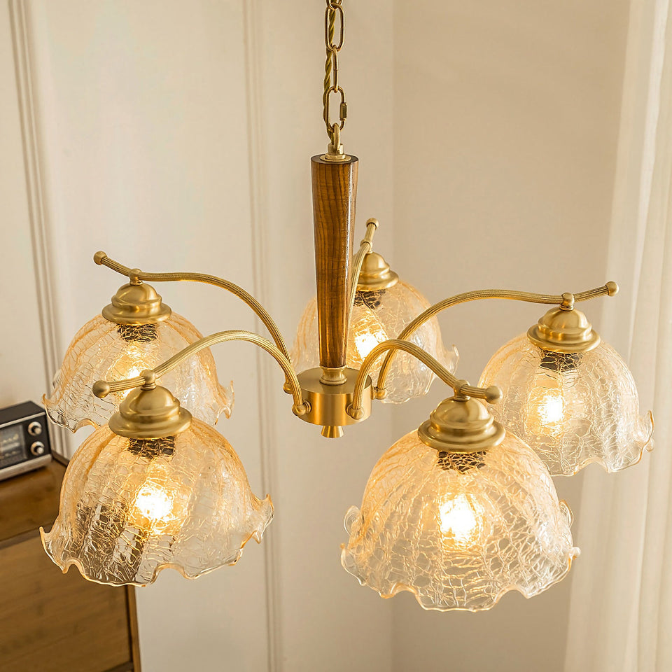 Gold chandelier - additional view 9