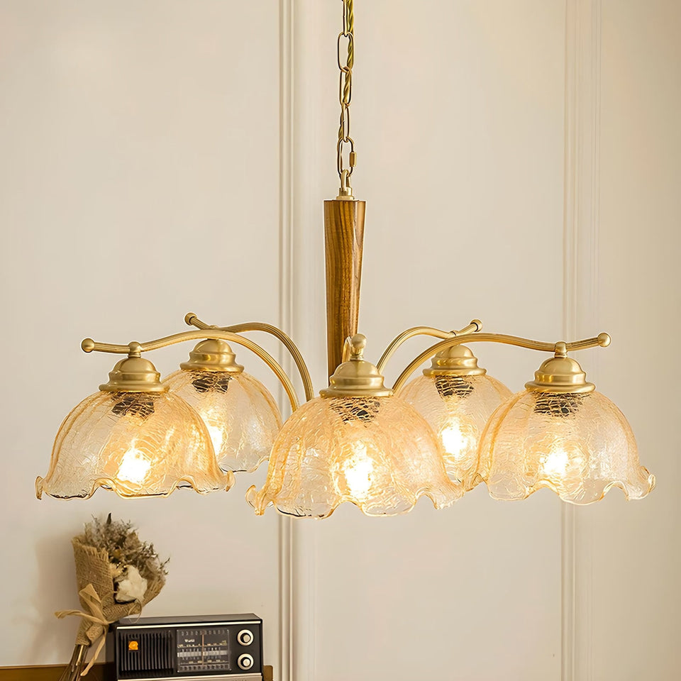 Gold chandelier - additional view 10
