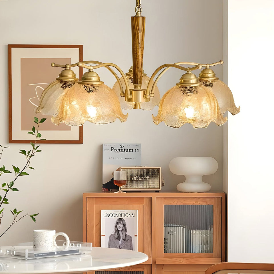 Gold chandelier - additional view 11