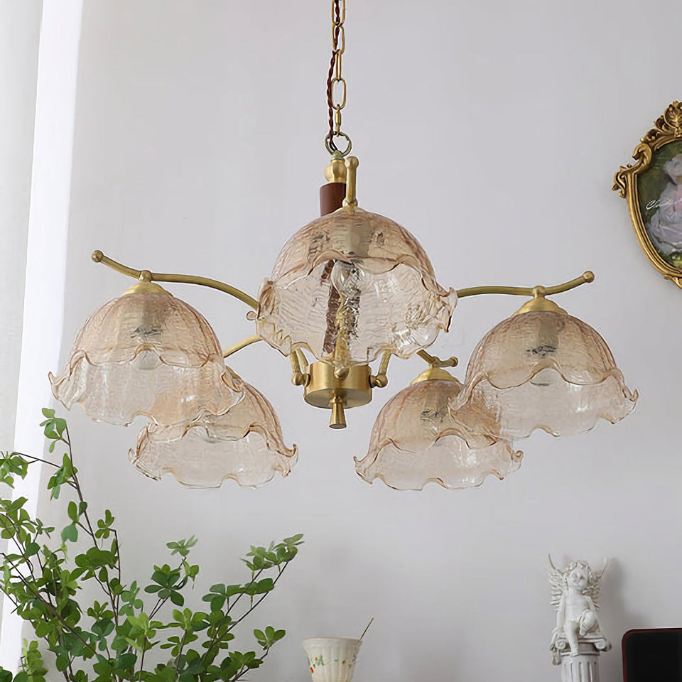 Gold chandelier - additional view 17