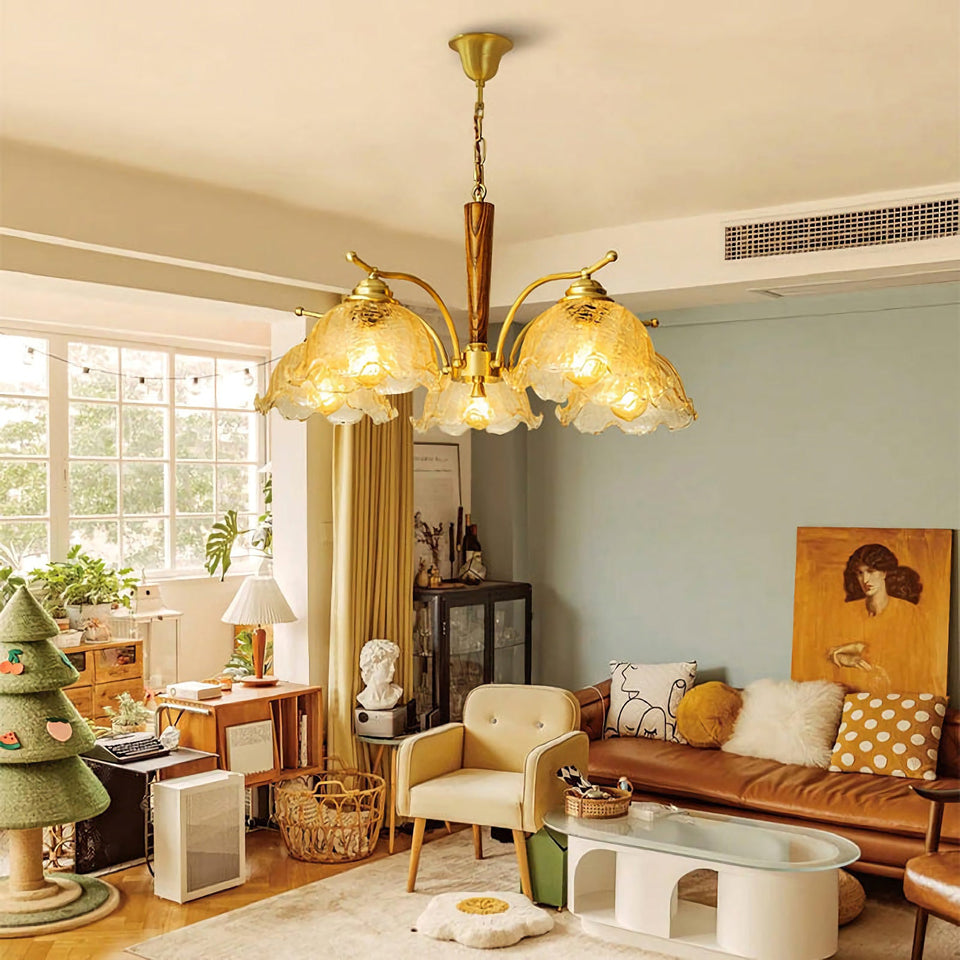 Gold chandelier - additional view 13