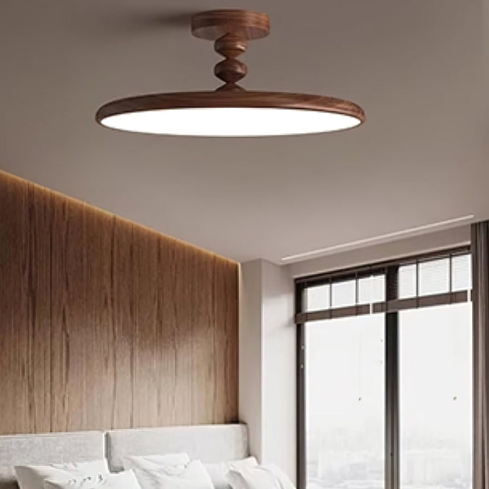 Walnut Color & White walnut ceiling light - additional view 8