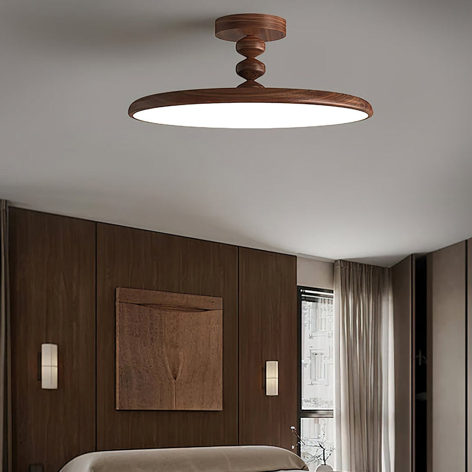Walnut Color & White walnut ceiling light - additional view 9